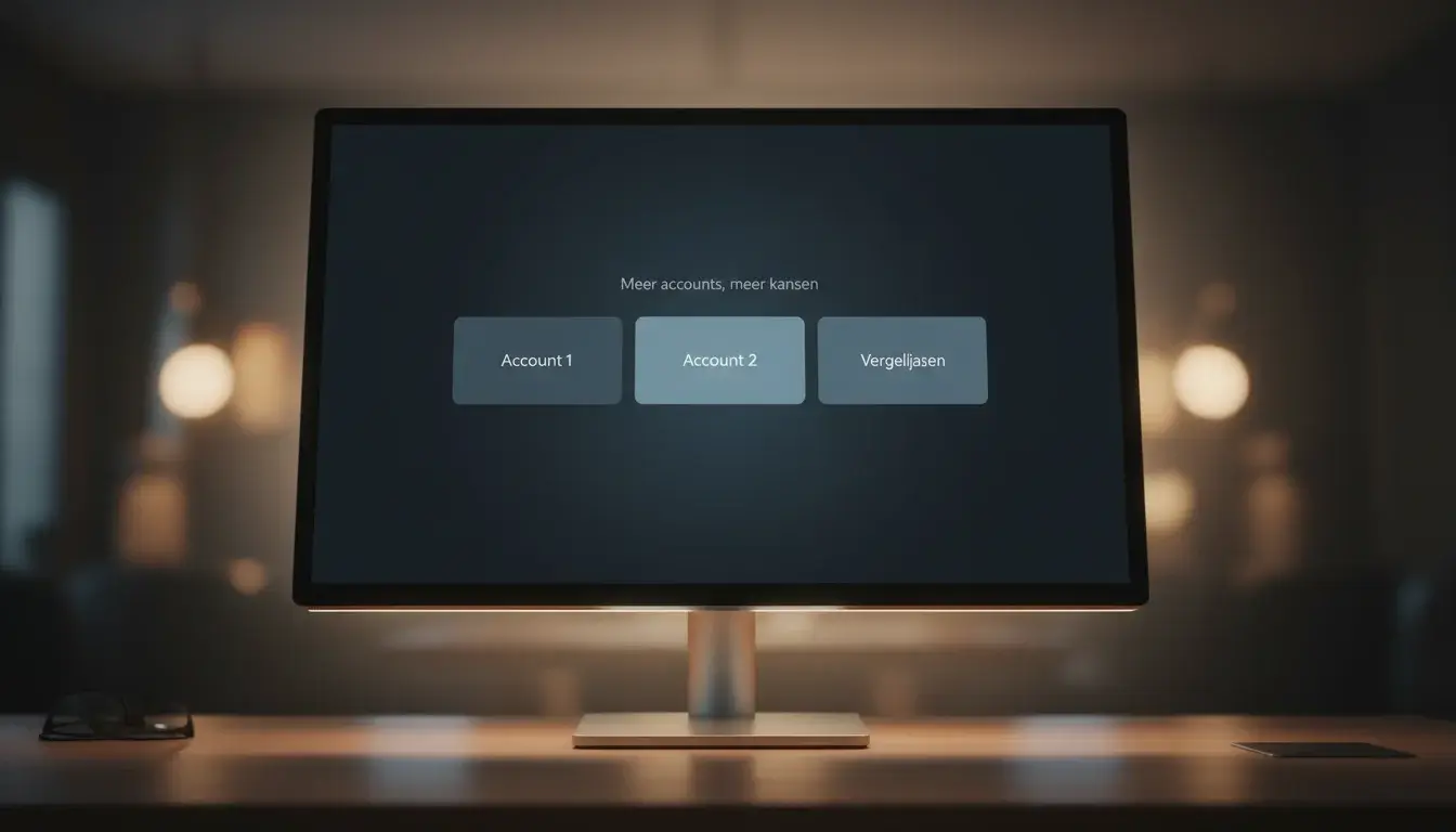 Meerdere browsertabbladen open met verschillende bookmaker websites